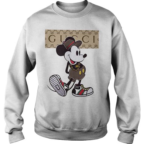 fake gucci mickey mouse shirt|mickey mouse gucci hoodie.